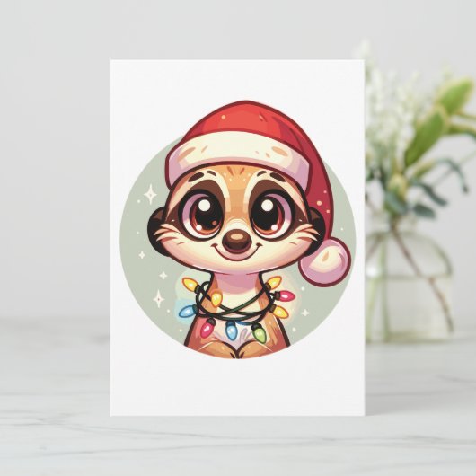 メルカットメリークリスマスウィンターアニマルズメルカッツ シーズンカード (スタンド正面)