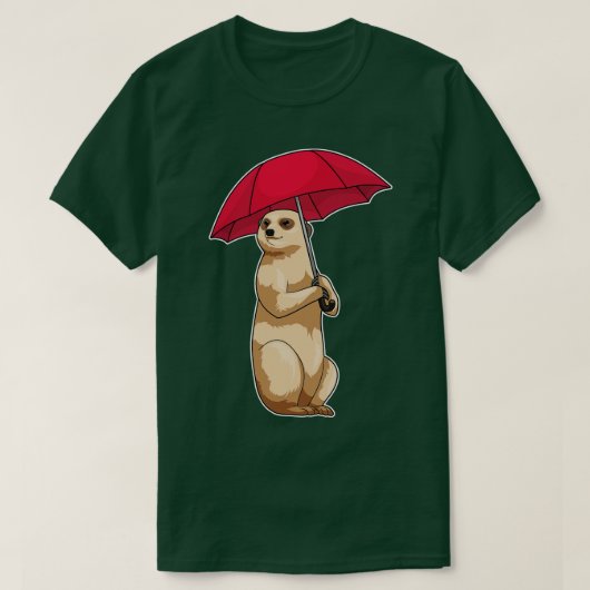 メルカットレインアンブレラ Tシャツ (デザイン正面)
