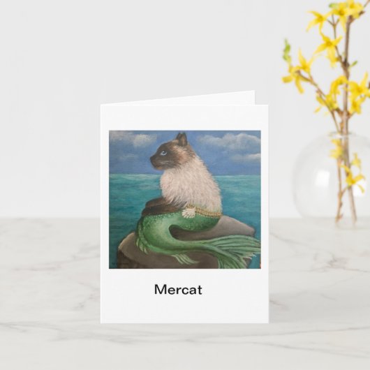 メルカット カード (黄色い花)