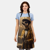 メルカット・シナトラ エプロン (着用した状態)