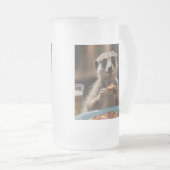 メルカット・スネークー・ランチタイム フロストグラスビールジョッキ (正面右)