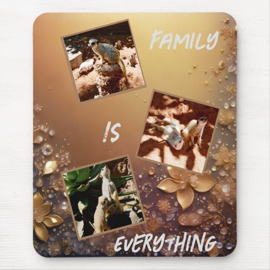 メルカツ一家は全てだ マウスパッド (正面)