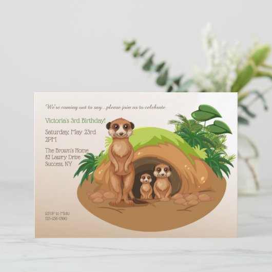 メルカツ 招待状 (スタンド正面)