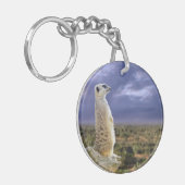 メルカトと素晴らしアウトドア。 キーホルダー (正面左)