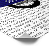 メルカトオンダークブルー模型車 ポスター (角)