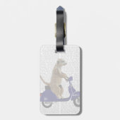 メルカトオンダークブルー模型車 ラゲッジタグ (裏面縦)