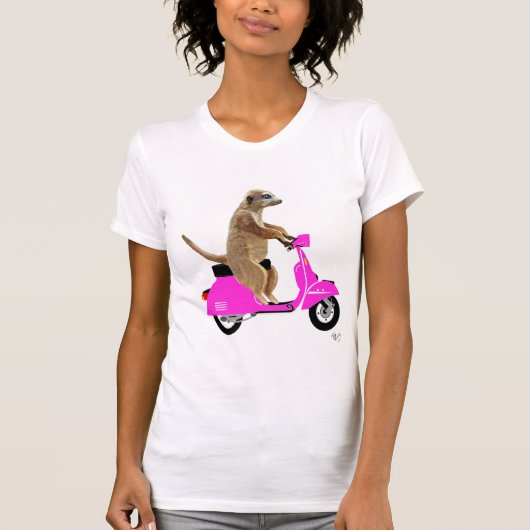メルカトオンピンクモープ Tシャツ (正面)