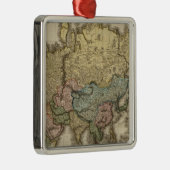 メルカトルの世界図、東部 メタルオーナメント (右)