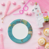 メルカトルの投影、ワールド ペーパープレート (パーティー)