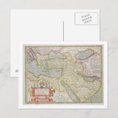 メルカトル半島の地図 ポストカード (正面/裏面)