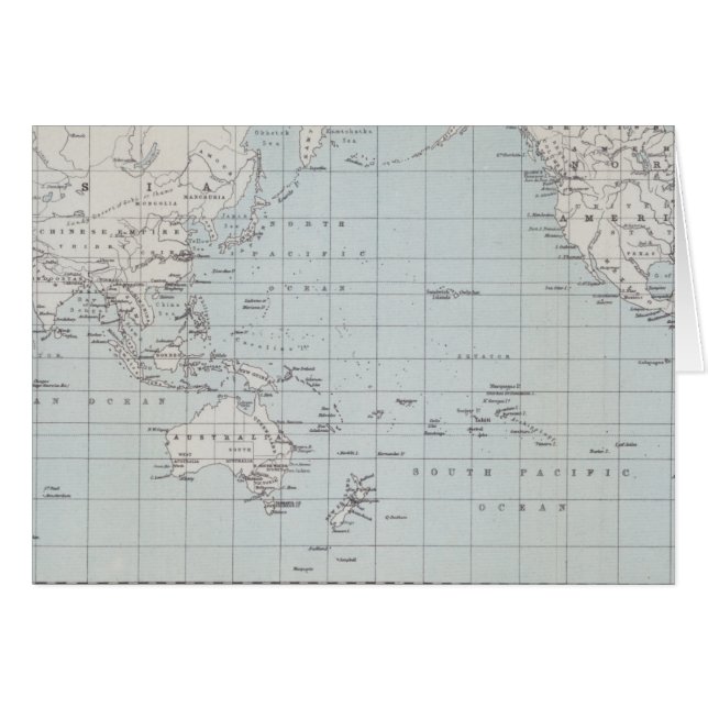 メルカトル図法の世界の地図 (正面横)