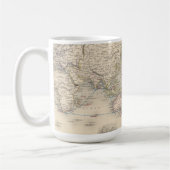 メルカトル図法の世界 コーヒーマグカップ (左)
