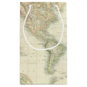 メルカトル図法の世界 スモールペーパーバッグ (裏面)