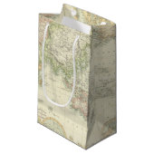 メルカトル図法の世界 スモールペーパーバッグ (正面アングル)