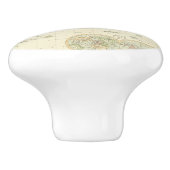 メルカトル図法の世界 セラミックノブ (側面)