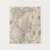 メルカトル図法の世界 タペストリー (正面)