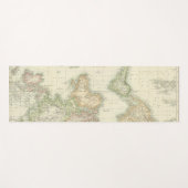 メルカトル図法の世界 ヨガマット (正面(横))