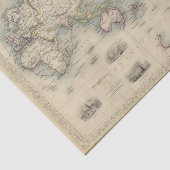 メルカトル図法の世界 薄葉紙 (詳細)