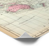 メルカトル図法 ポスター (角)