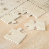 メルカトル図法| 1840年の世界 ジグソーパズル (側面)