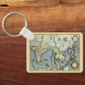 メルカトル / ホンディウスによる東南アジアの古地図 キーホルダー (裏面)