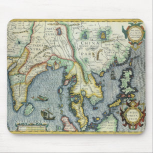 メルカトル / ホンディウスによる東南アジアの古地図 マウスパッド