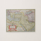 メルカトル「Atlaからのトルコ帝国の地図、 ジグソーパズル (横)