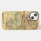 メルカトース図法の世界地図 iPhoneケース (裏面横)