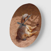 メルカト怠惰日 ラージ壁時計 (傾斜)