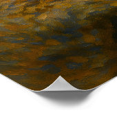 メルカト・カドル – 地球の色を帯びた絵を描野生生物 ポスター (角)