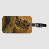 メルカト・カドル – 地球の色を帯びた絵を描野生生物 ラゲッジタグ (正面横)