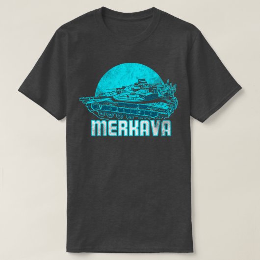 メルカバタンクイスラエル1 Tシャツ (デザイン正面)