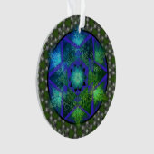 メルカバ曼荼羅模様 オーナメント (正面)