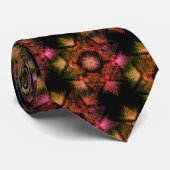 メルカバ曼荼羅模様 ネクタイ (ロール)