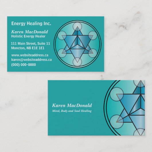 メルカバ 名刺 (正面/裏面)