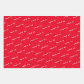 「メルカムジェンナ」エチオピアクリスマス ラッピングペーパーシート (正面3)