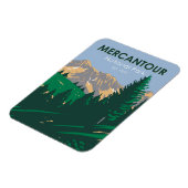 メルカンツアーナショナルパークフランス マグネット (左側)