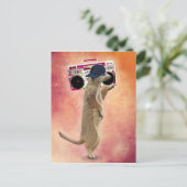 メルカートとブームボックス ポストカード (スタンド正面)