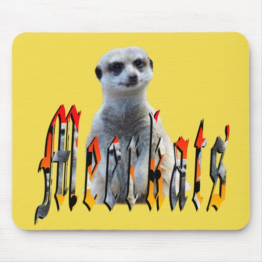 メルカートとメルカートの写真ロゴ、 マウスパッド (正面)