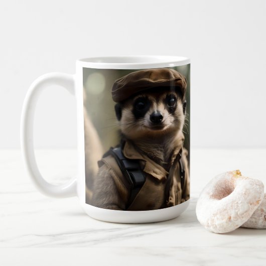 メルカートにシルベスターを塩漬けする退役軍人物語 コーヒーマグカップ (ドーナツ)