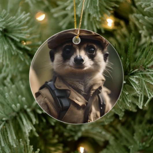 メルカートにシルベスターを塩漬けする退役軍人物語 セラミックオーナメント (ツリー)