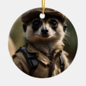 メルカートにシルベスターを塩漬けする退役軍人物語 セラミックオーナメント (正面)