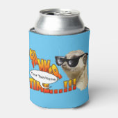 メルカートの夏のお客様。文字クーラーボックス 缶クーラー (缶正面)