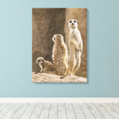 メルカートの家族 キャンバスプリント (インサイチュ (ウッドフロア))