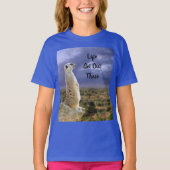 メルカートの生活はそこを出て行け Tシャツ (正面)