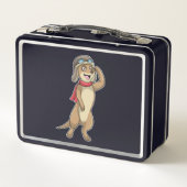 メルカートはパイロットハットとパイロット メタルランチボックス (裏面)