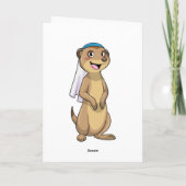 メルカートをベールで花嫁に カード (裏面)