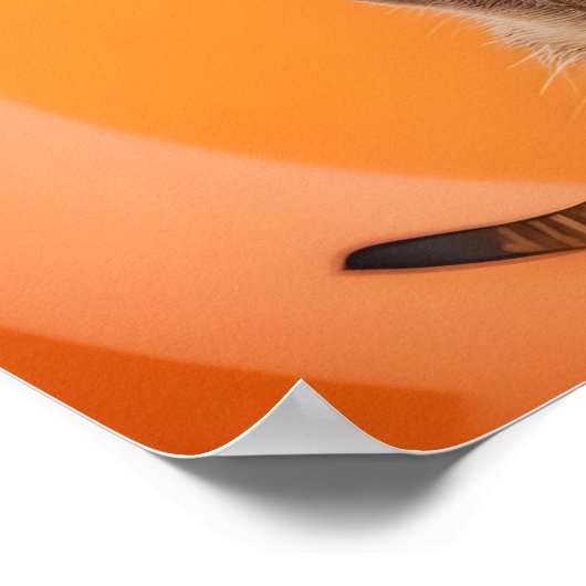 メルカートストップ手のジェスチャー ポスター (角)