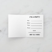 メルカートパーティの招待状 サンキューカード (内部)