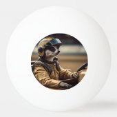 メルカートプロフェッショナルレーシングカーのドライバー 卓球ボール (正面)